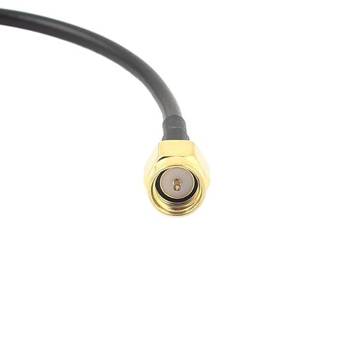 uxcell SMA-J Male to SMB-KW Female RG174 Coaxial Cable Pigtail 15cm in Saudi Arabia