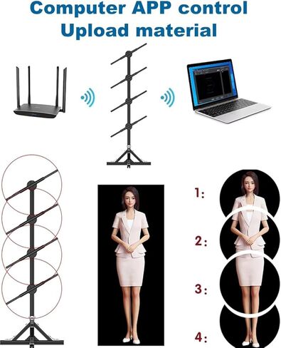 3D Hologram Fan,Video Projector,Portable Holographic Advertising Display,1x4 Hologram Fans Wall in Saudi Arabia