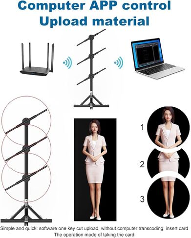 Advertise 3D Hologram Fan,1X4 LED Hologram Projector Advertising Machine Display Animation Video Projector,50CM 2-Fan Blades in Saudi Arabia