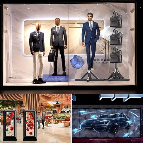 Advertise 3D Hologram Fan,1X4 LED Hologram Projector Advertising Machine Display Animation Video Projector,50CM 2-Fan Blades in Saudi Arabia