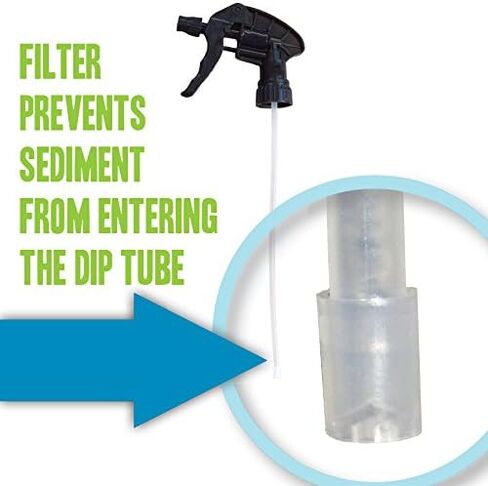 32 oz Opaque Black Spray Bottles – UV Light Blocking, Chemical Resistant, Leak-Resistant Trigger – Large Refillable Sprayer for Hydrogen Peroxide, Cleaning, Plants, Car Detailing & Janitorial Use in Saudi Arabia
