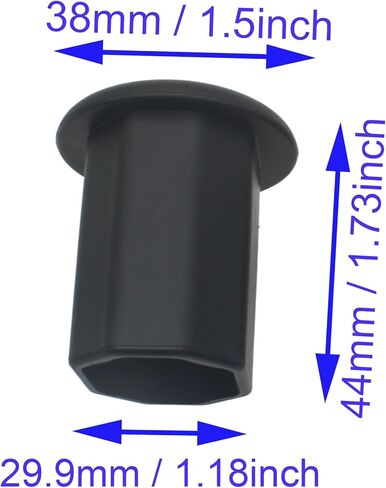 2 قطعة لاكروس العصي نهاية غطاء لاكروس بعقب نهاية قبعات لاكروس بعقب نهاية الشريط التوقف لاكروس استبدال نهاية غطاء أسود in Kuwait