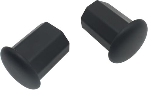 2 قطعة لاكروس العصي نهاية غطاء لاكروس بعقب نهاية قبعات لاكروس بعقب نهاية الشريط التوقف لاكروس استبدال نهاية غطاء أسود in Kuwait