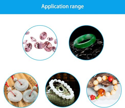 جهاز اختبار الأحجار الكريمة، جهاز اختبار الأحجار الكريمة لجميع الأحجار، مقياس انكسار الأحجار الكريمة، مجموعة أدوات سريعة لتحديد الهوية بدقة عالية in Kuwait