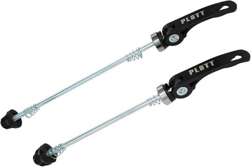 PLATT Bike Wheel Hub Skewers MTB Quick Release Skewers Front and Rear Axle Fit for Road Bike,Mountain Bike,BMX in Kuwait