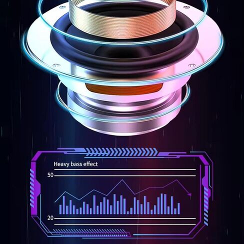 Multifunctional Karaoke Video Player, Karaoke Speaker Player with Remote Control & 2 Microphones, Adjustable Colorful LED, Multi-Mode Switching, for Immersive Karaoke Cinema Experience in Saudi Arabia