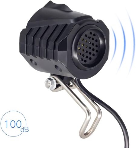 مجموعة إضاءة EBike مع إشارات الانعطاف، المصباح الأمامي 400 لومن، الضوء الخلفي يناسب فتحات الرف 80 مم، مفتاح التحكم في المقود، للدراجة الإلكترونية والسكوتر الكهربائي 12 فولت - 48 فولت in Kuwait