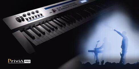مجموعة البيانو الرقمية Casio Privia Pro PX-5S المكونة من 88 مفتاحًا مع حامل ومقعد وغطاء ودواسة مستدامة وسماعات رأس وكتاب بيانو ودروس عبر الإنترنت وقماش تلميع in Saudi Arabia