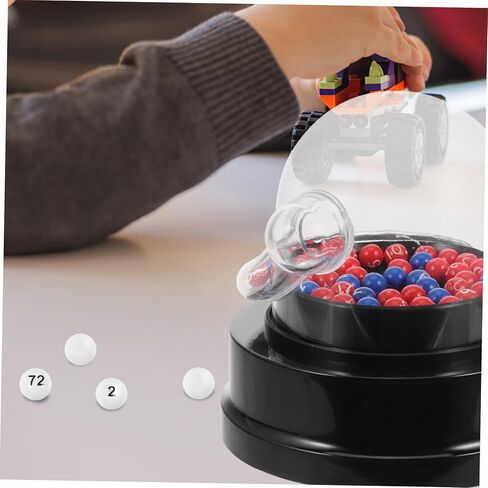 ibasenice 75pcs Plastic Lottery Balls for Party Games Numbered Raffle Balls and Portable for Bingo and Entertainment Activities in Saudi Arabia