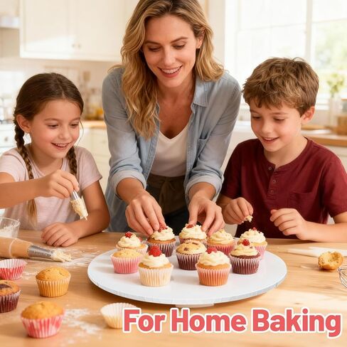 14 Inch Round Cake Drums - 4 Pack 14inch Cake Boards, 1/2 Inch Sturdy Cake Base Board with Corrugated Edges for Birthday Wedding Party Baking Display in Kuwait