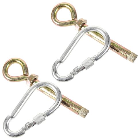 STOBAZA Heavy Duty Hammock Hanger Hooks Set Expansion Anchors, Professional Swing Fixing Kit for Indoor Hanging Chair Installation in Saudi Arabia