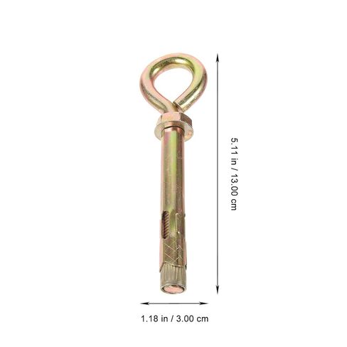 Luxshiny Metal Hammock Hanging Hooks Set with Locking Ceiling Hooks and Expansion Anchors, Heavy-Duty Hammock Chair Fixings Kit for Indoor and Outdoor Swing Seat Installation in Kuwait