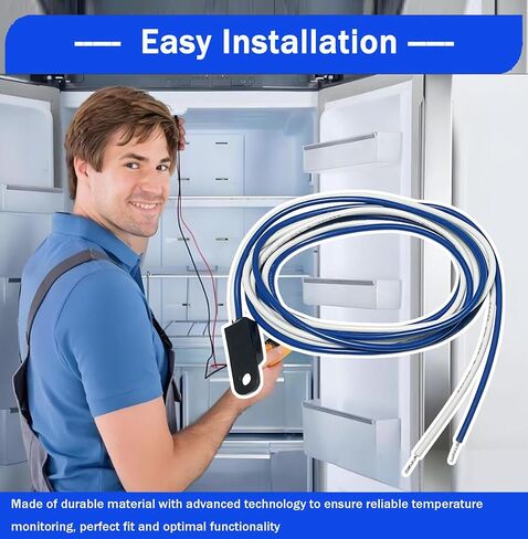 4204150 ثلاجة الثرمستور، TH4150 استبدال مستشعر درجة حرارة الثلاجة للفريزر تحت الصفر 4204150S، 3014350 (عبوتان) in Kuwait