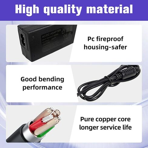 9VDC Power Adapter for Roland PSB-120, Compatible with Roland PSB-1U, ACB-120, ACF-120, ACK-120, ACI-120, VG-99, GT-10, SPD-SX, AX-09, FA-06, SP-404, Electronic Keyboard Charger in Kuwait