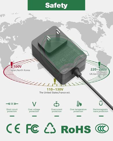 Charger for Spectra Breast Pump 12V Power Supply Cord for Spectra S1 S2 SPS100 SPS200 S3 Pro 9 Plus Baby Breast Pump Suction Device in Kuwait