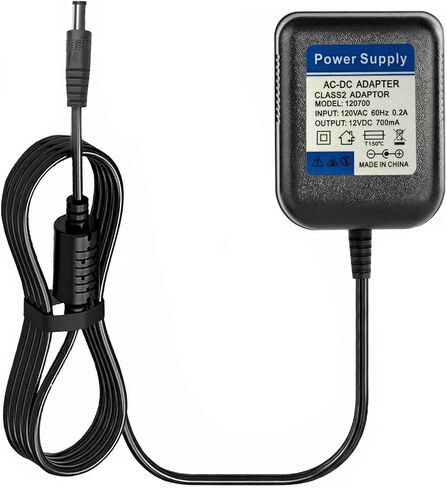 12V 700mA AC/DC Power Supply Adapter for Yamaha, 12VDC Power Cord Compatible with Yamaha PA-3C PA-3B PA-3BU and Digital Keyboard Piano Charger in Kuwait
