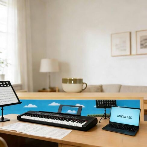 Fits for Yamaha Keyboard Power Cord Compatible with Yamaha fc3a PA-3C PA-3B PA-3BU Guita SLG200N SLG200S 12V 700mA AC/DC Adapter Power Supply Replacement in Kuwait