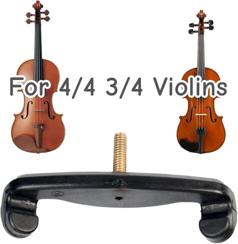 6 PCS Violin Shoulder Rest Long Feet Plastic Viola Extra Long Fork Replacement for 4/4 3/4 Violin Viola Accessories in Kuwait