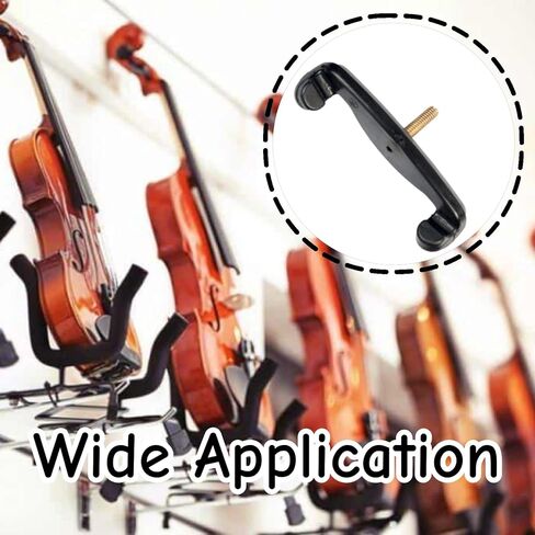 6 PCS Violin Shoulder Rest Long Feet Plastic Viola Extra Long Fork Replacement for 4/4 3/4 Violin Viola Accessories in Kuwait