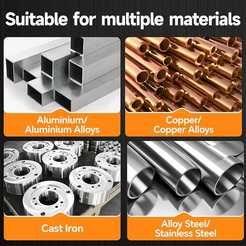 مجموعة لقم المثقاب ذات الخطوات المكونة من 6 قطع من Rayjee، مطلية بالتيتانيوم، لقم ذات خطوات فلوت مستقيمة للمعادن والألمنيوم والخشب والبلاستيك، مقاسات فتحات متعددة مع حقيبة تخزين in Kuwait