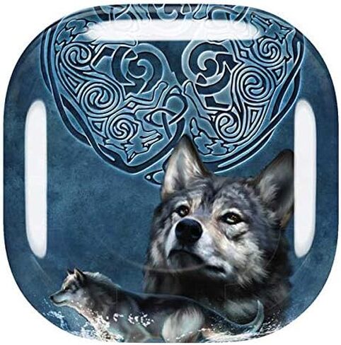 Skinit Decal Audio Skin Compatible with Samsung Galaxy Buds Pro - Tate and Co. Celtic Wolf Design in Saudi Arabia