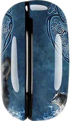 Skinit Decal Audio Skin Compatible with Samsung Galaxy Buds Pro - Tate and Co. Celtic Wolf Design in Saudi Arabia