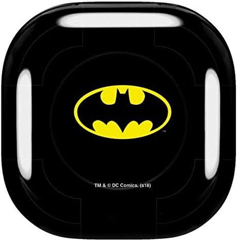 غلاف صوتي من Skinit متوافق مع Samsung Galaxy Buds Pro - تصميم شعار Warner Bros Batman الرسمي المرخص رسميًا in Kuwait