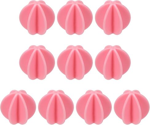 uxcell 10 Pcs Shaker Ball, 1.5" Protein Shaker Ball Plastic Stirring Mixer Whisk Shaker Replacement for Shake Drinking Bottle Cup Protein Bottle Sports Drink, Pink in Saudi Arabia