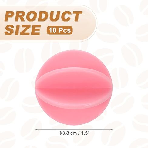 uxcell 10 Pcs Shaker Ball, 1.5" Protein Shaker Ball Plastic Stirring Mixer Whisk Shaker Replacement for Shake Drinking Bottle Cup Protein Bottle Sports Drink, Pink in Saudi Arabia