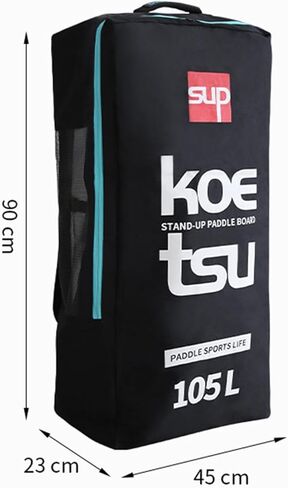 Paddle Board Backpack Stand Up Paddleboard Bag Inflatable Paddle Board Carrier Waterproof Oxford Cloth Storage Shoulder Bag Suitable for in Kuwait