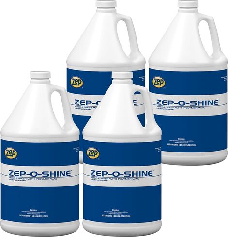 Zep-O-Shine Car Wash Concentrate - 1 Gallon (Case of 4) 38224 in Saudi Arabia