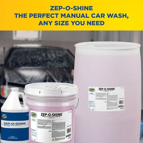 Zep-O-Shine Car Wash Concentrate - 1 Gallon (Case of 4) 38224 in Saudi Arabia