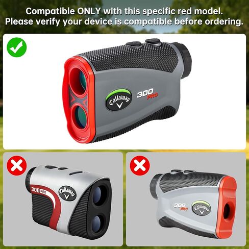 قبعة جولف Rangefinder Flip لـ Callaway Golf 300 Pro | متوافق مع الطراز الأحمر فقط. حماية العدسة من الغبار والخدوش | غطاء سهل التركيب سريع الفك | مادة متينة ومقاومة للطقس in Kuwait