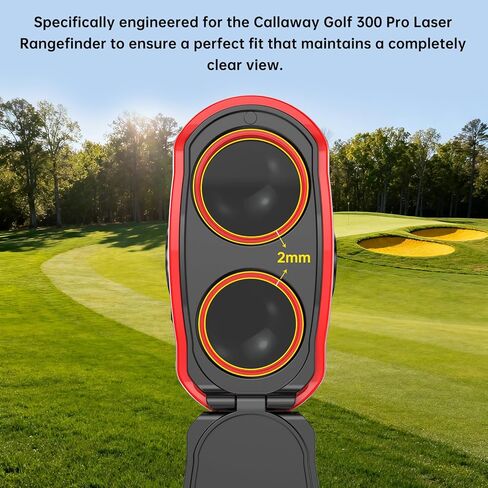 قبعة جولف Rangefinder Flip لـ Callaway Golf 300 Pro | متوافق مع الطراز الأحمر فقط. حماية العدسة من الغبار والخدوش | غطاء سهل التركيب سريع الفك | مادة متينة ومقاومة للطقس in Kuwait