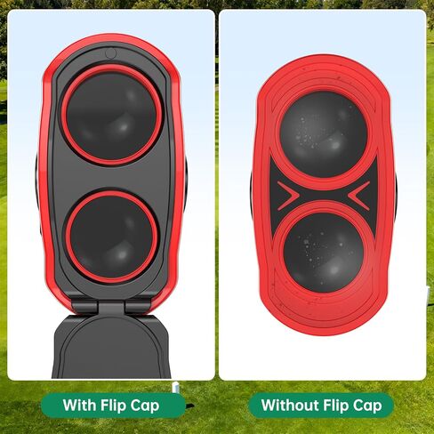 قبعة جولف Rangefinder Flip لـ Callaway Golf 300 Pro | متوافق مع الطراز الأحمر فقط. حماية العدسة من الغبار والخدوش | غطاء سهل التركيب سريع الفك | مادة متينة ومقاومة للطقس in Kuwait