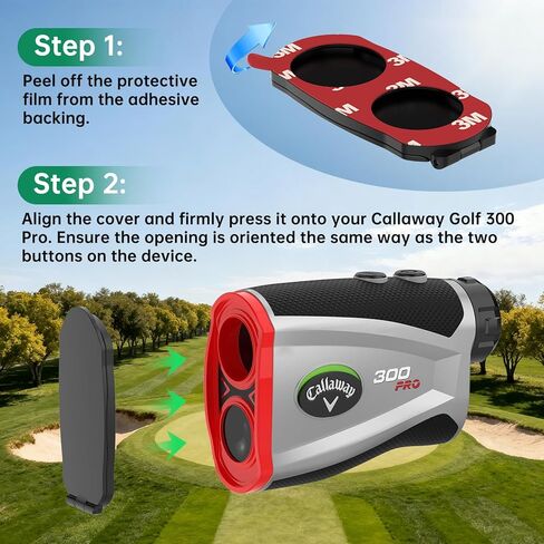 قبعة جولف Rangefinder Flip لـ Callaway Golf 300 Pro | متوافق مع الطراز الأحمر فقط. حماية العدسة من الغبار والخدوش | غطاء سهل التركيب سريع الفك | مادة متينة ومقاومة للطقس in Kuwait