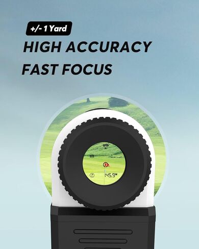 Wosports Golf Rangefinder, 800 Yards Laser Distance Finder with Slope, Flag-Lock with Vibration Distance/Speed/Angle Measurement, Upgraded Battery Cover in Kuwait