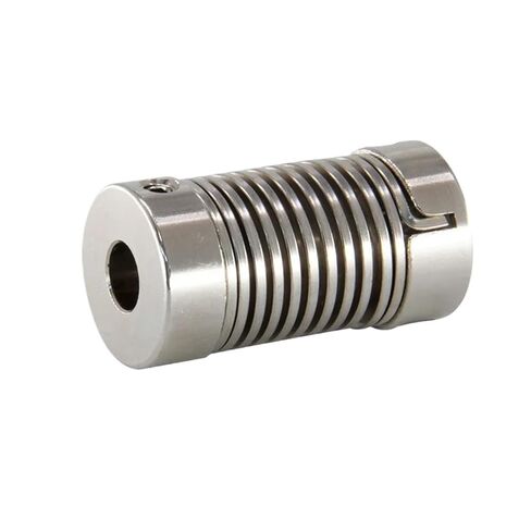 سبائك الألومنيوم D26L50 اقتران الربيع المرن يستخدم لمحرك سيرفو، قضيب لولبي، موصل العمود، طابعة ثلاثية الأبعاد، CNC (15X16) in Kuwait