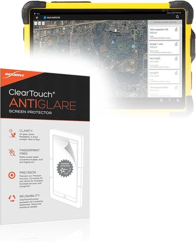 واقي شاشة Boxwave متوافق مع Trimble T10-Cleartouch Anti-Glare (2 pack) ، Skin Matte Matte المضاد للأصفر لـ Trimble T10 in Saudi Arabia