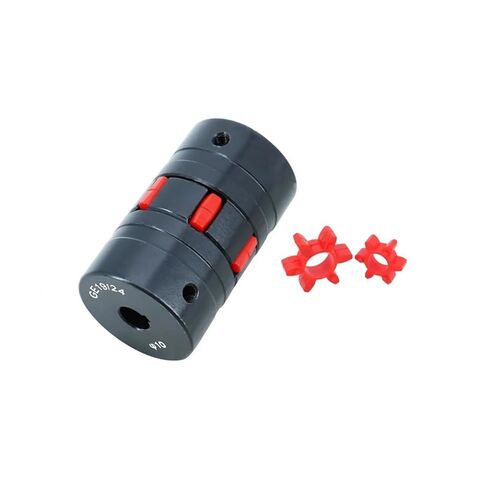 20nm XL1 D40L66 10mm - 25mm Star Coupling Quincunx مطاطا مخلب 45 جولة الصلب XL / مل عزم دوران كبير (10-12.7) in Kuwait