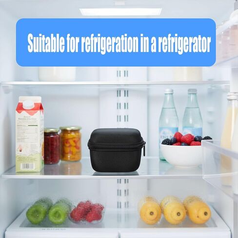 حقيبة سفر مبرد الأنسولين تحتوي على 9 قوارير، حافظة قارورة ببتيد الأنسولين للثلاجة، حقيبة حمل الأنسولين، حامل تخزين حامل الثلاجة، تناسب قوارير U-100 القياسية سعة 10 مل in Kuwait