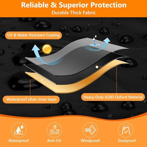 Vertical Bike Rack Cover,Fits 5-8 Bicycle Storage Rack,Bike Covers Outdoor Storage Waterproof,Dustproof Bicycle Cover,Black in Kuwait