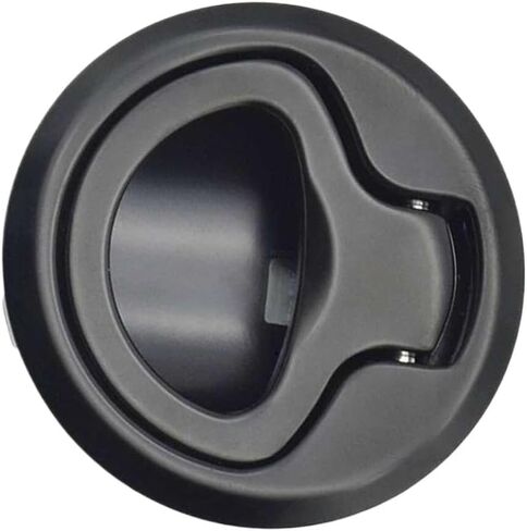 Non Locking Flush Pull Slam Latch Universal for RV Boat Marine Deck Hatch Door Zinc Black in Saudi Arabia