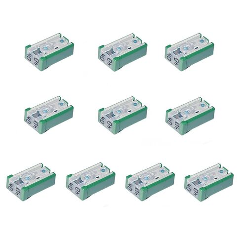 28 Pcs 15A 20A 25A 30A 40A 50A 60A 32V Mini Slotted Automotive MCASE Shaped Cartridge Fuse Kit in Kuwait