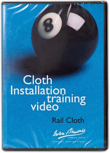 Iwan Simonis Billiard Pool Table Cloth Installation Training DVD (2 DVDs Bed & Rail Cloth) in Saudi Arabia