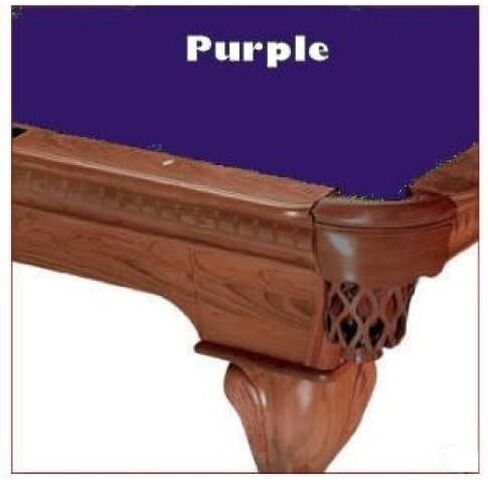 Proline 8' Purple Classic Billiard Pool Table Cloth Felt in Saudi Arabia