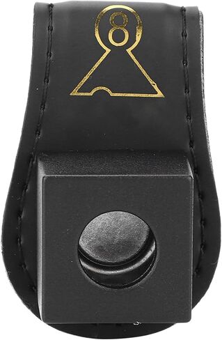 Billiard Chalk Holder, Premium Leather Magnetic Cue Chalk Bag Belt Clip, for Pool Cue Accessories in Saudi Arabia