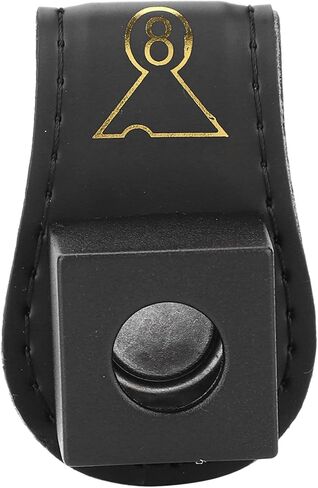 Billiard Chalk Holder, Premium Leather Magnetic Cue Chalk Bag Belt Clip, for Pool Cue Accessories in Saudi Arabia