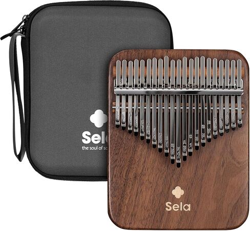 Sela Kalimba 21 Black Walnut Solid in Saudi Arabia