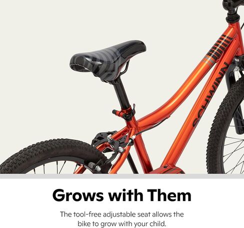 Schwinn Firehawk or Scorch Bike, 16 or 20 Inch Bike for Kids Ages 3-13, with Training Wheels or Adjustable Seat, Rear Coaster Brake & Front or Front & Rear Hand Brake, for Girls & Boys in Saudi Arabia
